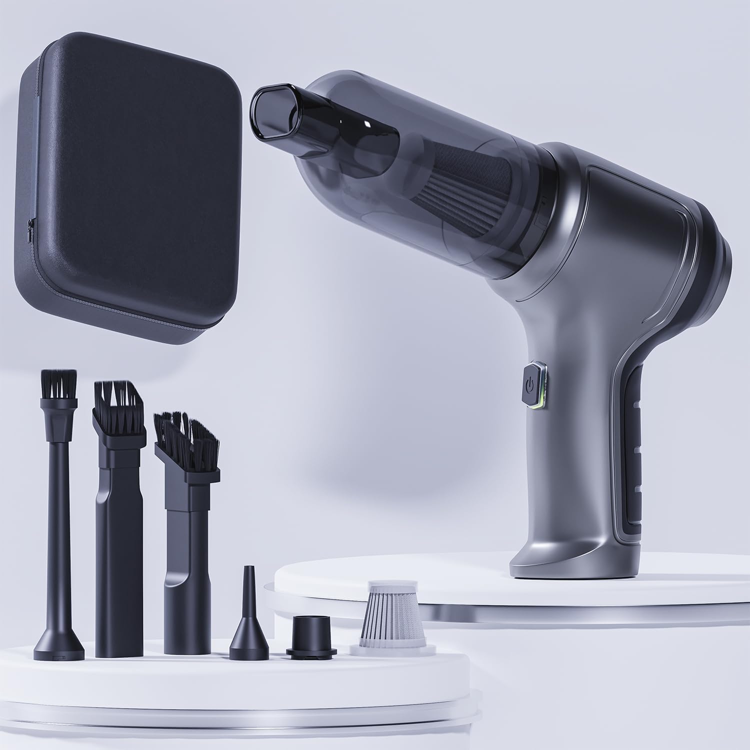 Brushless Handstaubsauger 18000Pa - Kabellos Für Auto & Haus