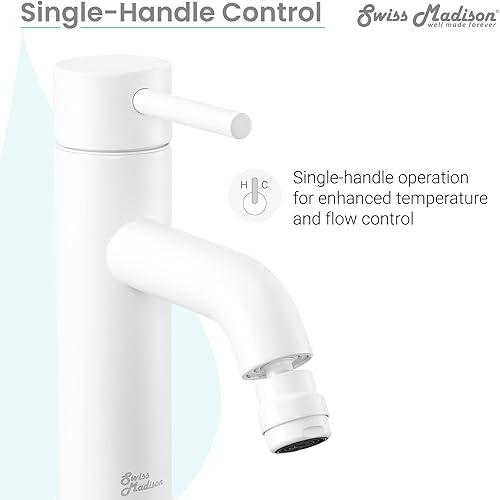 Miniatura 3 de Swiss Madison Well Made Forever SM-DF81N Ivy Bidet Grifo en Níquel