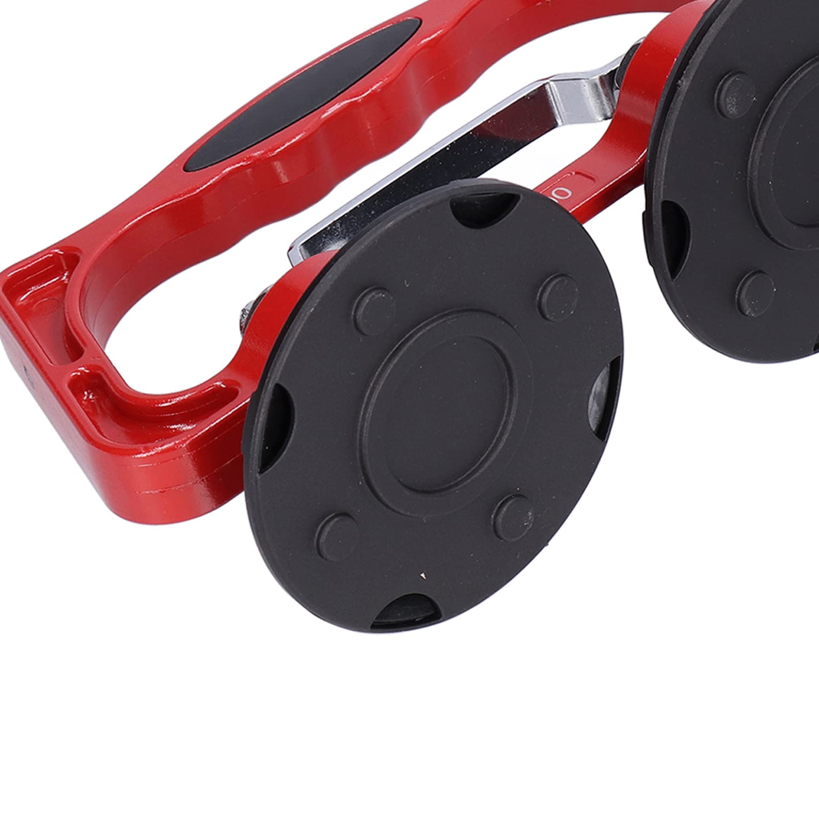 Cryfokt Wysokowydajny Przyssawka do Szkła, 35kg Podwójna Uchwyt do | Przenośny uchwyt na szkło z ergonomicznym uchwytem, ​​do płytek, marmuru, gładkich powierzchni, narzędzie ręczne do