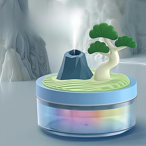 Miniatura 16 de Mini Humidificador Lindo 320mL con Niebla Fría con 2 Modos de Niebla, para Hogar/Guardería/Oficina, Mini Humidificador de Aire Portátil, Mini