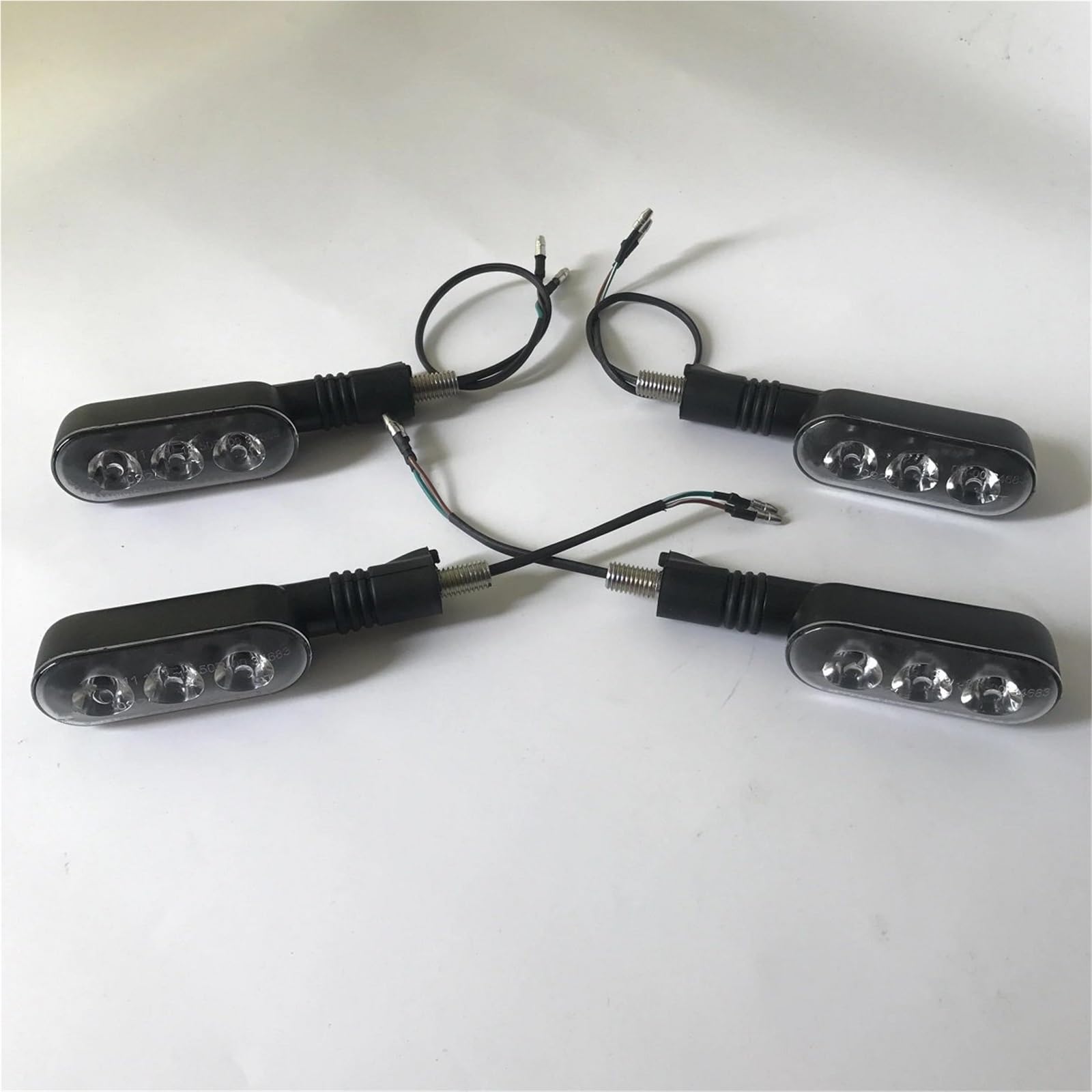 Intermitentes Delanteros Y Traseros para Motocicleta para Benelli Leoncino 500 BJ500 Leoncino 250 BJ250. Luces Intermitentes De Señalización. Intermitentes(Delantero Trasero)