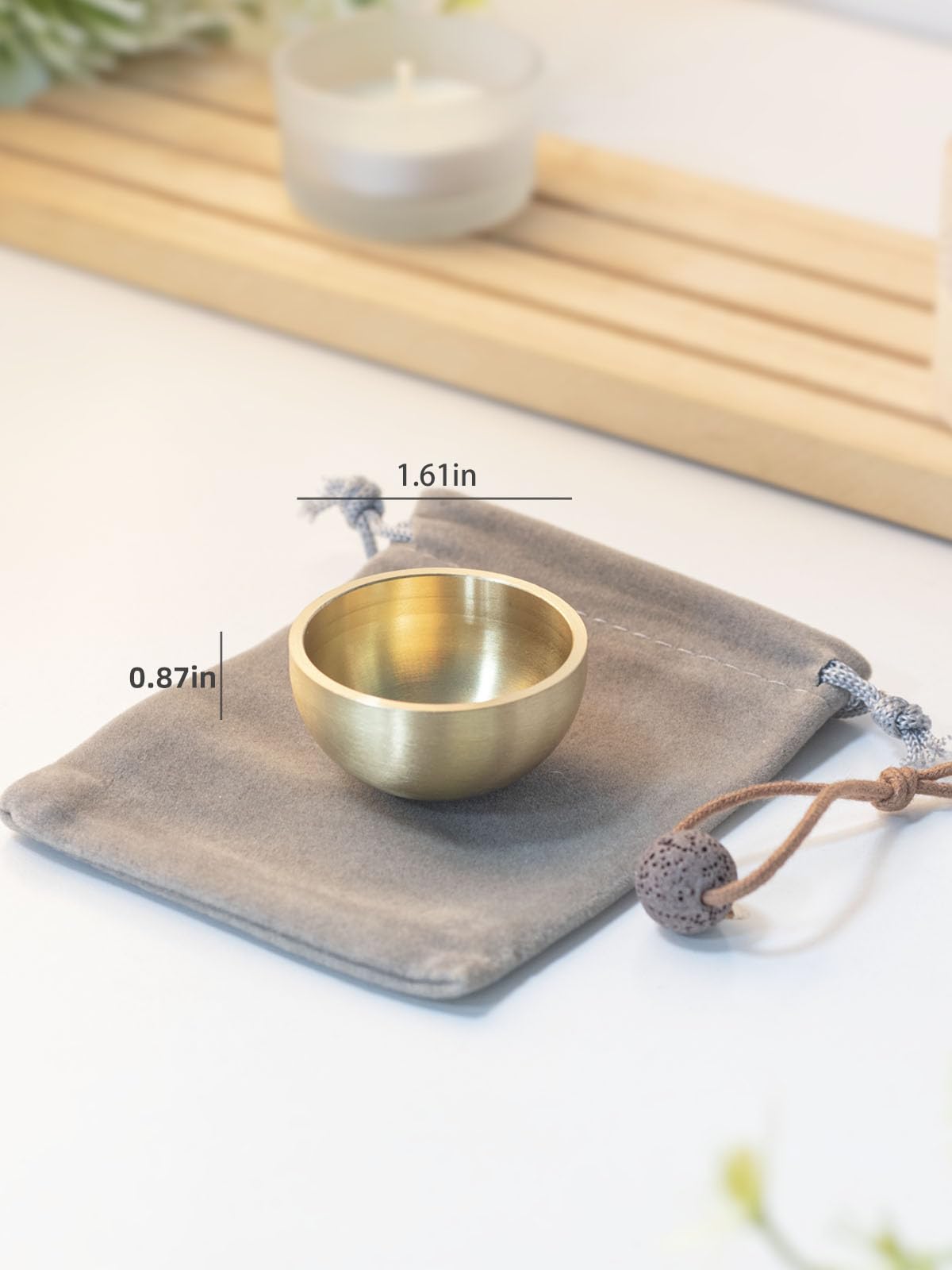 Singing Bowl Set, Singing Bowls, Meditation Singing Bowls, Handmade for Yoga Meditation, Mindfulness, Healing & Chakra Balancing - Image 2