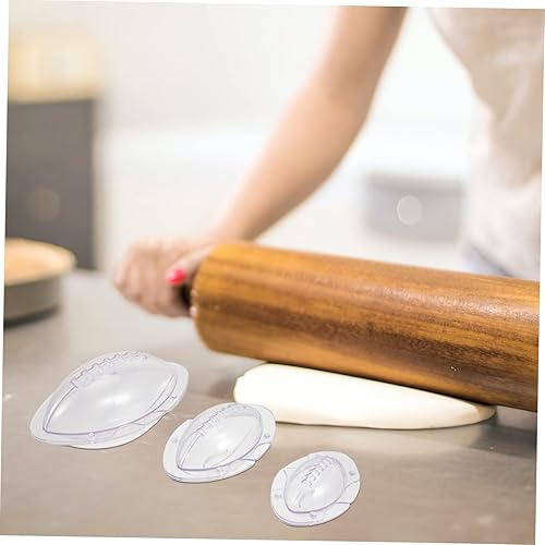 Miniatura 2 de Moldes de silicona para jabón, moldes de silicona para helados, caramelos de helado en 3D, moldes de plástico para fondant de rugby para pasteles,