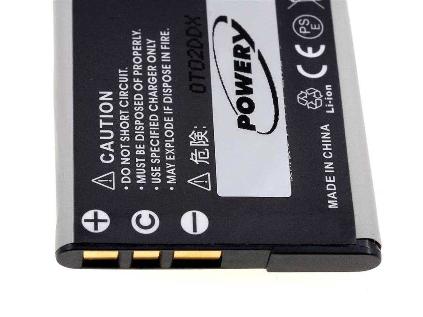 Batteria Di Ricambio Li-Ion 3,6V 600mAh Per Fotocamera Sony Cyber-shot DSC-W580