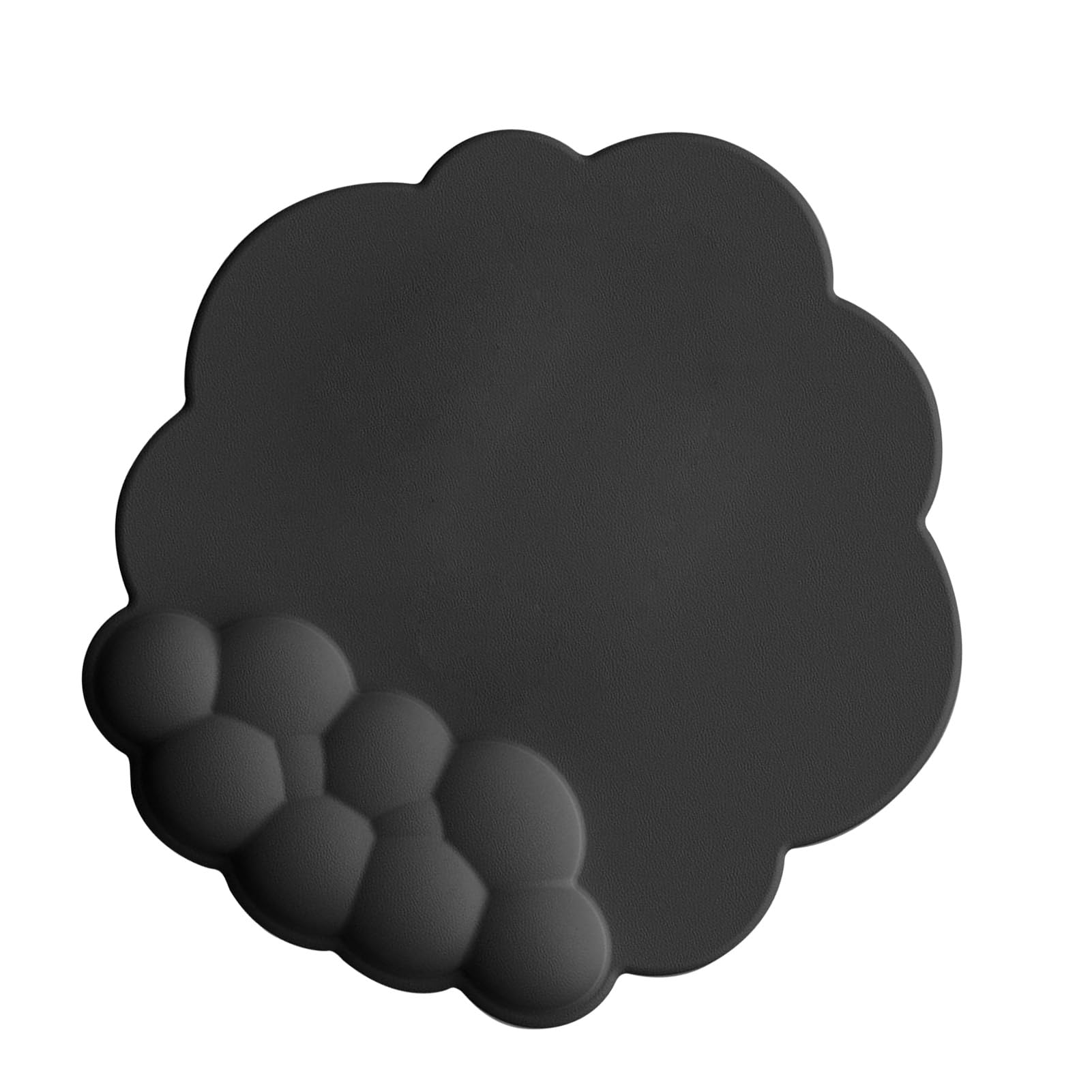 Podkładka Pod Mysz Cloud Podpórka Pod Nadgarstek, Ergonomiczna Podkładka Pod Mysz do Gier łagodząca Ból, Przenośna Wygodna Podkładka Pod Mysz z antypoślizgową podstawą (BLACK)