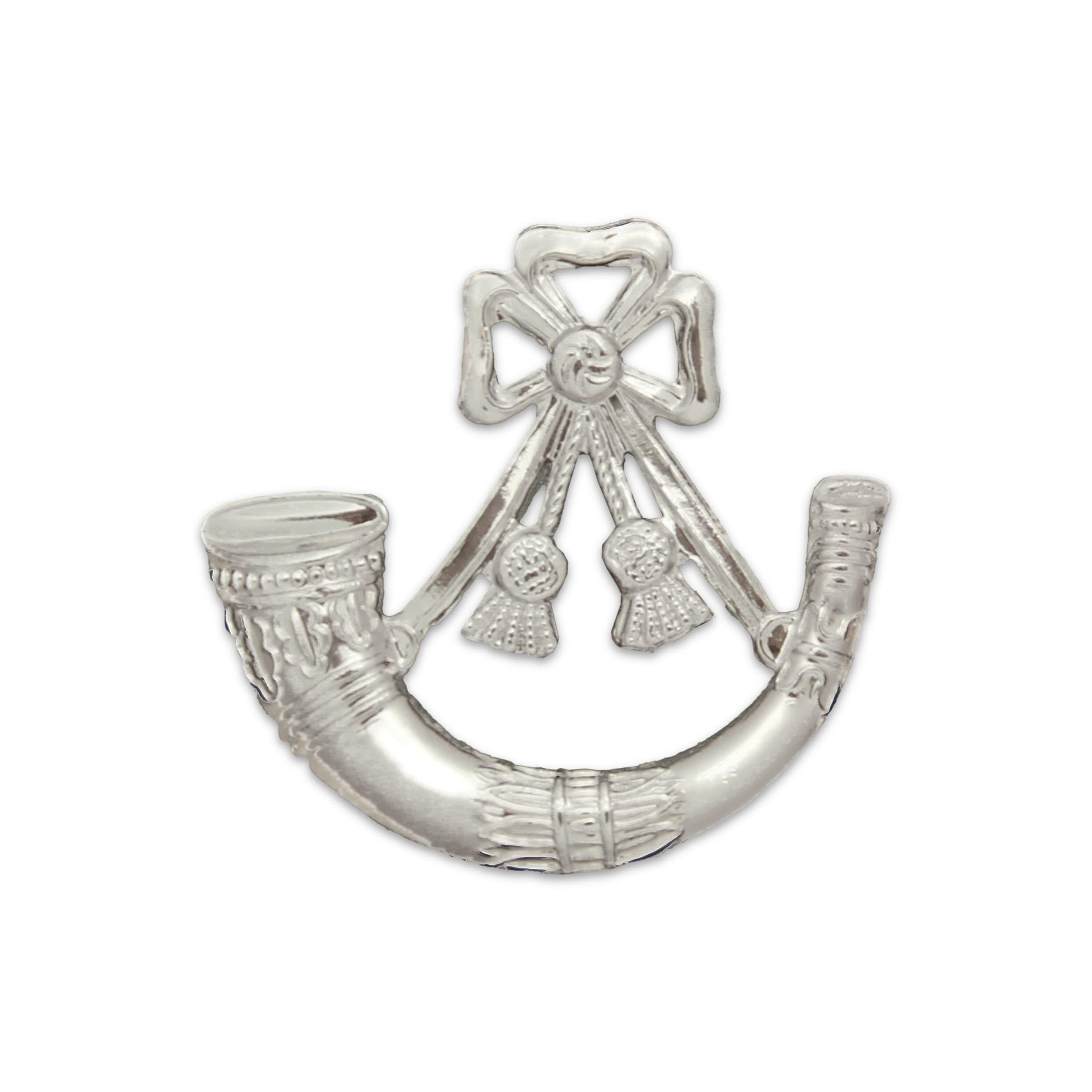 The Regimental Shop Men's Silver, Silver The Regital Shop Light Infantry Beret Badge