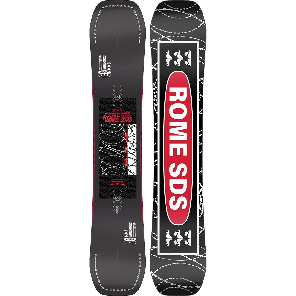 Amazon | Rome Snowboards メンズ エージェント ツイン スノーボード