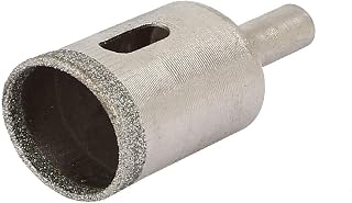 New Lon0167 22mm Cutting Featured Dia Round drill reliable efficacy hole Drilling Drill Bit Glass Hole Saw Silver Tone(id:bc7 6a 08 cc4)