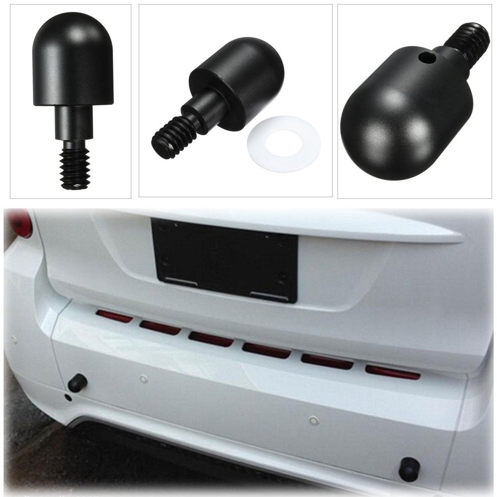 Protector De Parachoques Trasero Redondo De Aleación De Aluminio | Anticolisión Para Coche, Fácil Instalación