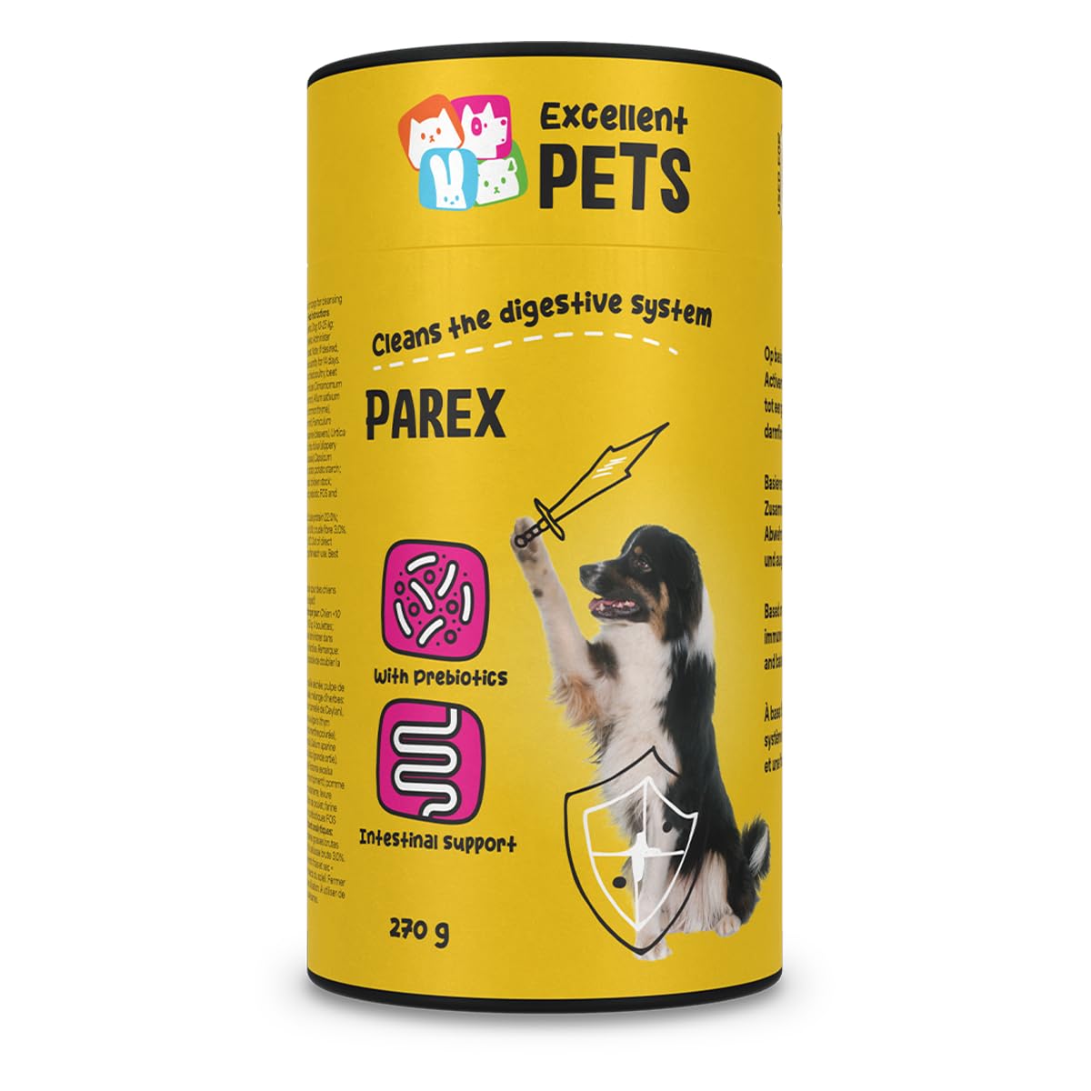 Holland Animal Care Nahrungsergänzung Doggy Parex, 1er Pack (1 x 270 g)