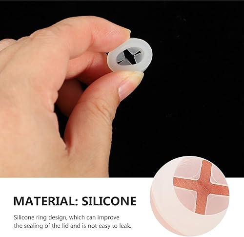 Miniatura 3 de Tapones de silicona para pajilla, 20 unidades, para fermentador, con ojales, para pajillas, para pajillas, cerveza, vino, plástico, 20 unidades