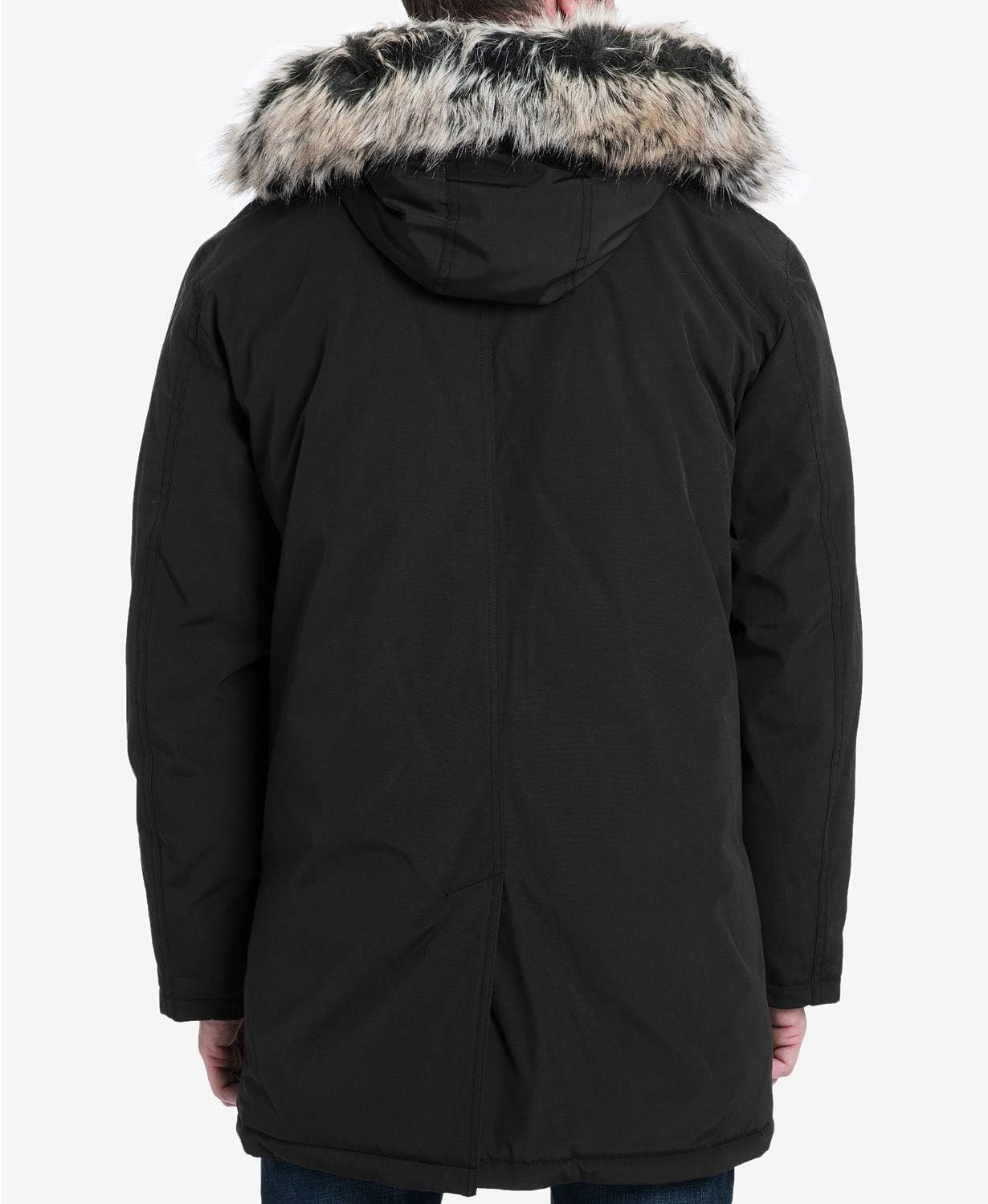 LONDON FOG mens Men's Snorkel Parka With Bib - Image 3