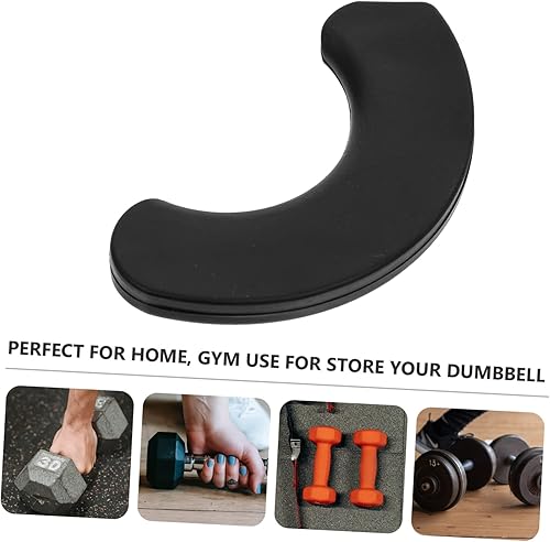Miniatura 9 de 20 piezas de soporte para mancuernas, equipo de entrenamiento portátil, accesorios de fitness, protector de piso, empuñaduras de mancuernas,