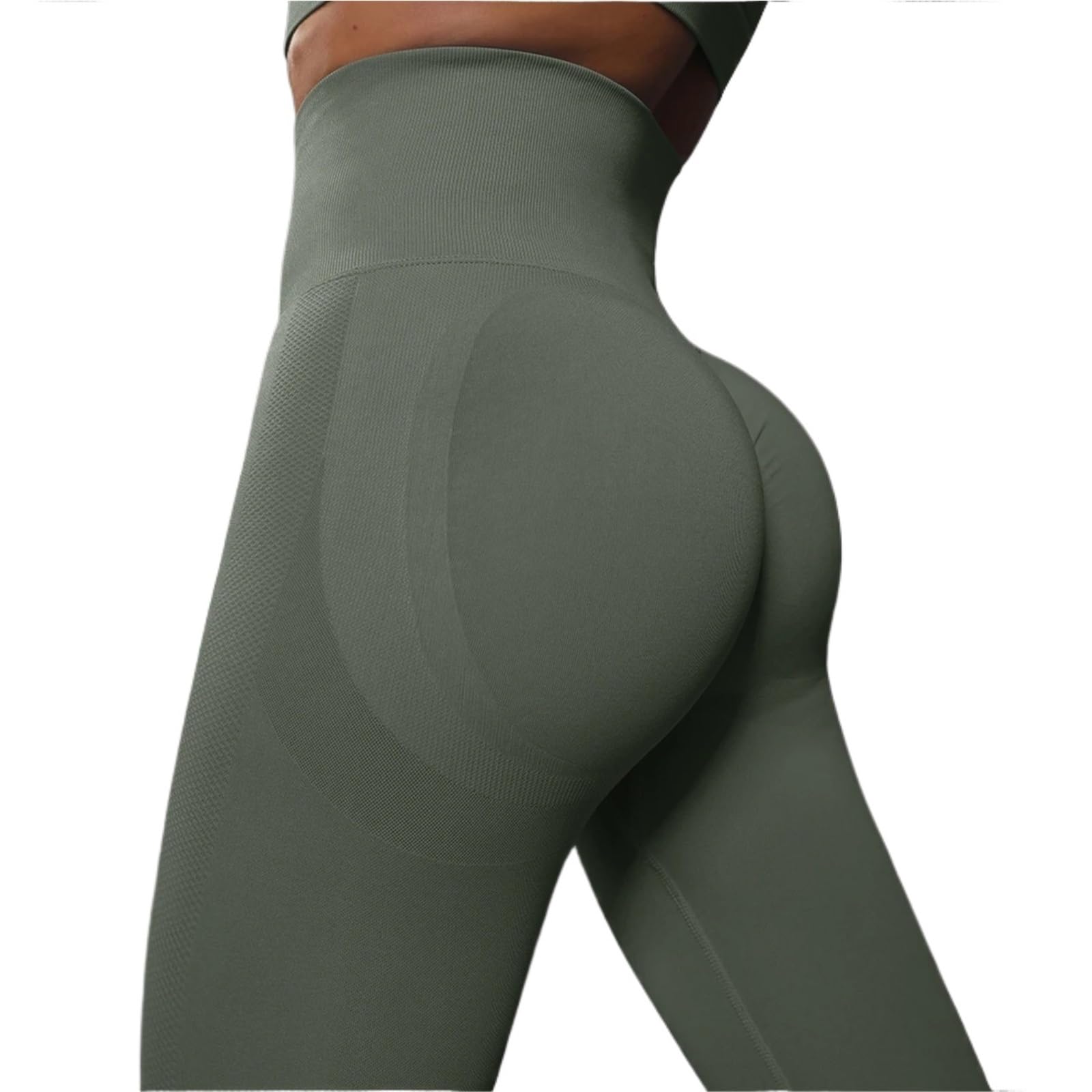 Damskie legginsy do jogi biodra podnoszenie siłowni bezszwowe spodnie sportowe wysoka talia fitness bańka pośladki trening bieganie