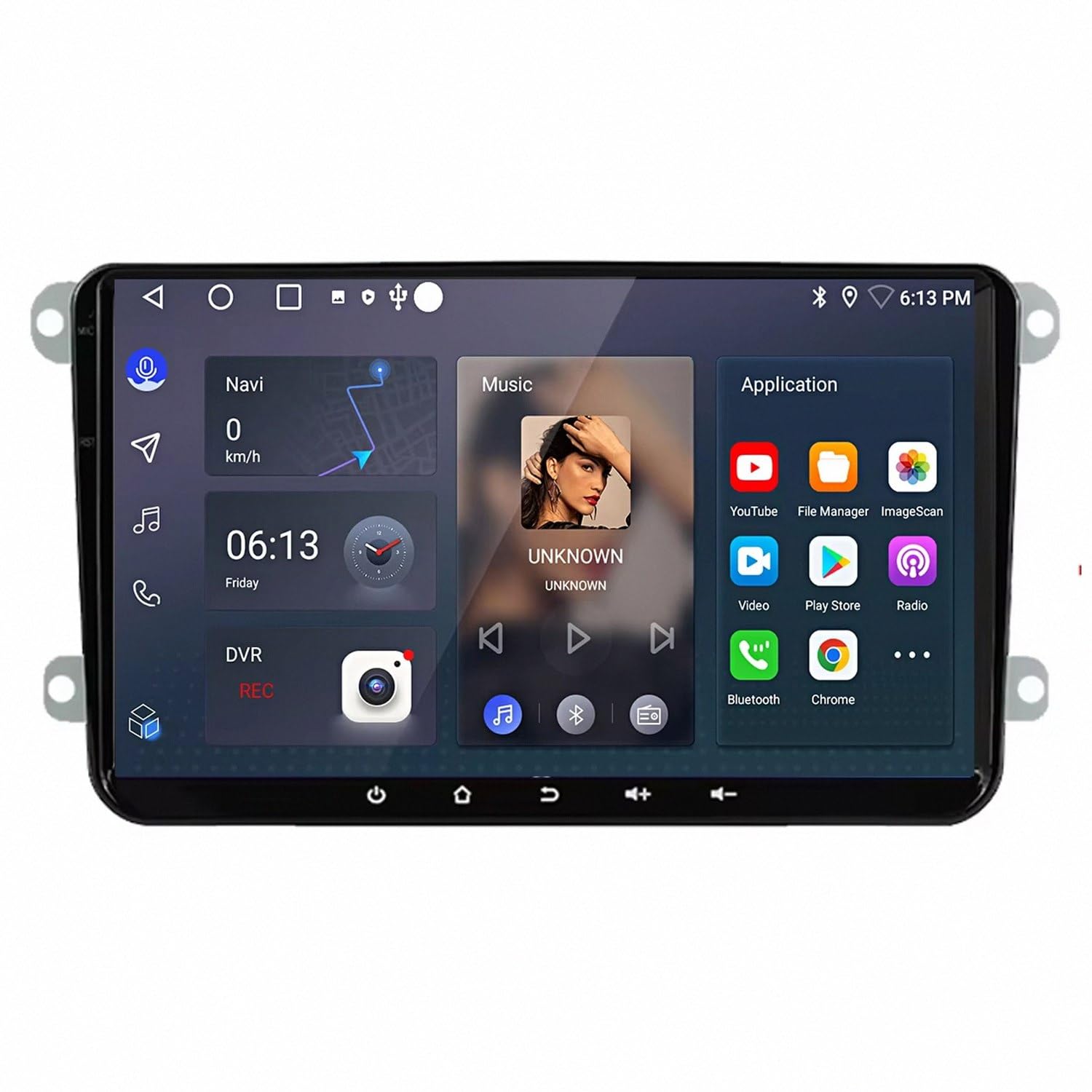 Carplay Radio Coche para Toyota Corolla Verso: Conducción Segura con Bluetooth y GPS Integrado 8