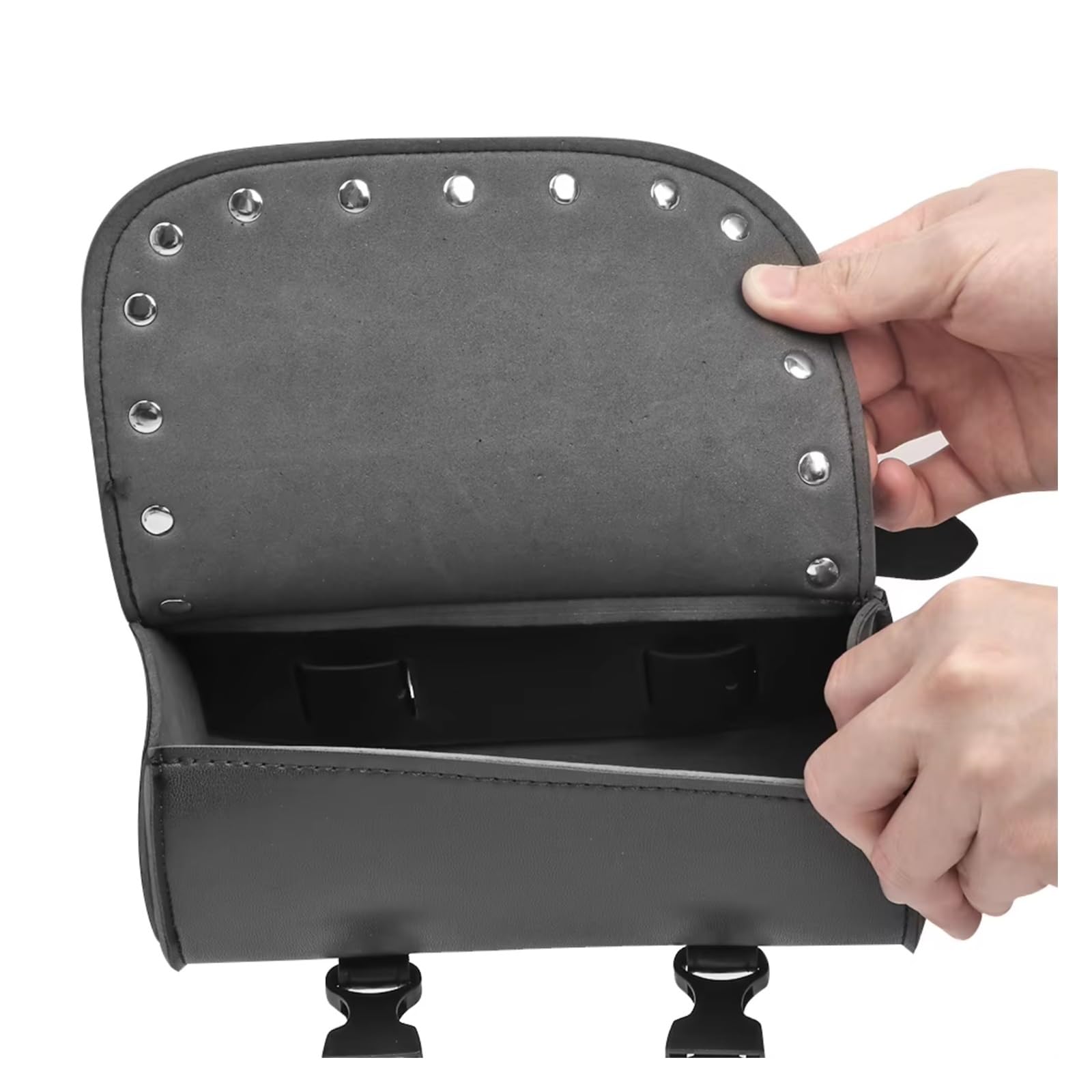 Compatibile Con Suzuki 1 Pz Forcella Moto PU Custodia Per Viaggio Borse Attrezzi Impermeabili Borsa Sella Parti Sacchetto Stoccaggio Dei Bagagli Sacche Moto
