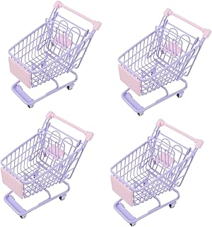 TOYANDONA 4Pcs Mini Carrinho De Compras Pequeno Misturador De Comida Para Bebê Carrinho De Compras Para Crianças Carrinho De Compras Para Crianças 1-3 Crianças Carrinho De Compras Carrinho