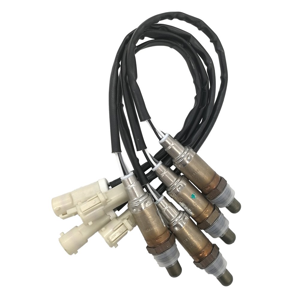 JESBEN 4pcs Oxygen Sensor Downstream Sensor 2 and Upstream S-Ensor 1 for F-250 F-350 Super Duty 5.4L 6.8L F-450 F-550 Super Duty F53 6.8L 2008-2010 Escape Mercury Lincoln 15716 15717 234-4106