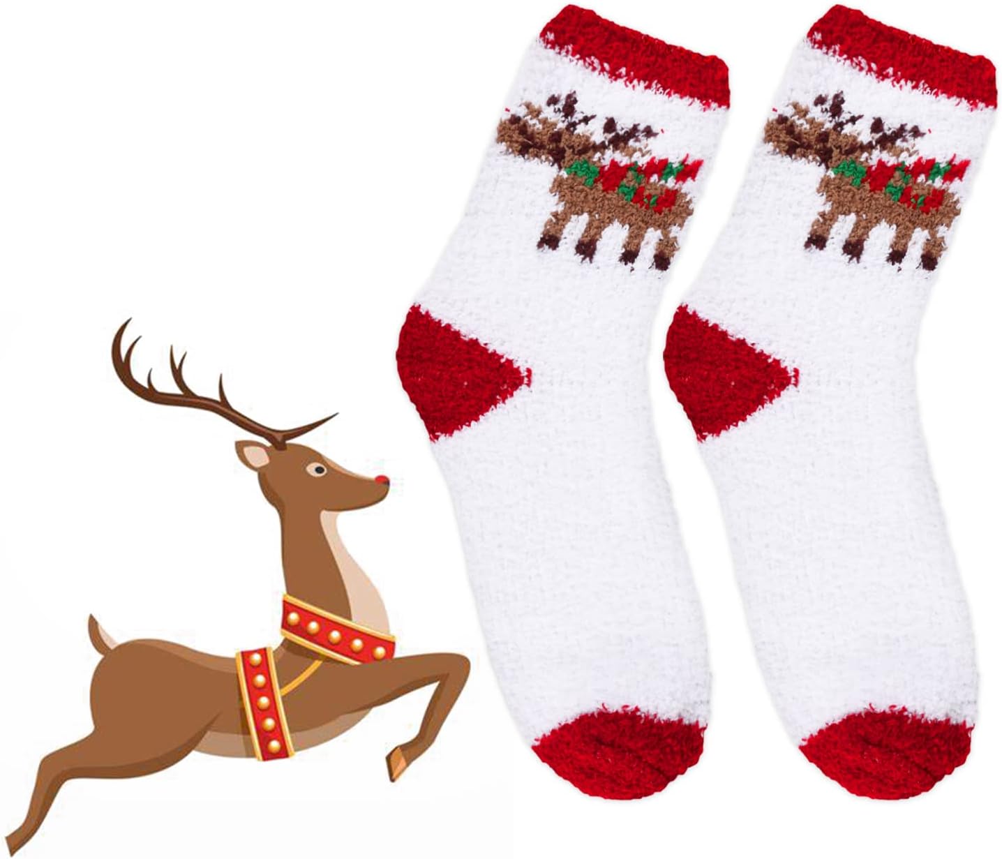 Benefeet Sox Womens Fuzzy Socks Girls Cute Cozy Soft Socks Winter Warm Fluffy Sock Home Sleeping Thick Plush Slipper Sock - Image 6