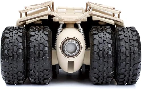 Miniatura 8 de Jada Toys Tumbler Camo Batmobile Modelo 124 altamente detallado con figura de Batman, la cabina y las puertas se pueden abrir con rueda