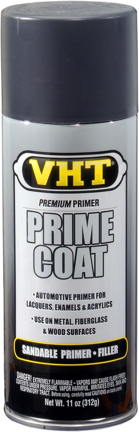VHT SP302 Prime Coat Dark Gray Sandable Primer Filler Can - 11 oz.