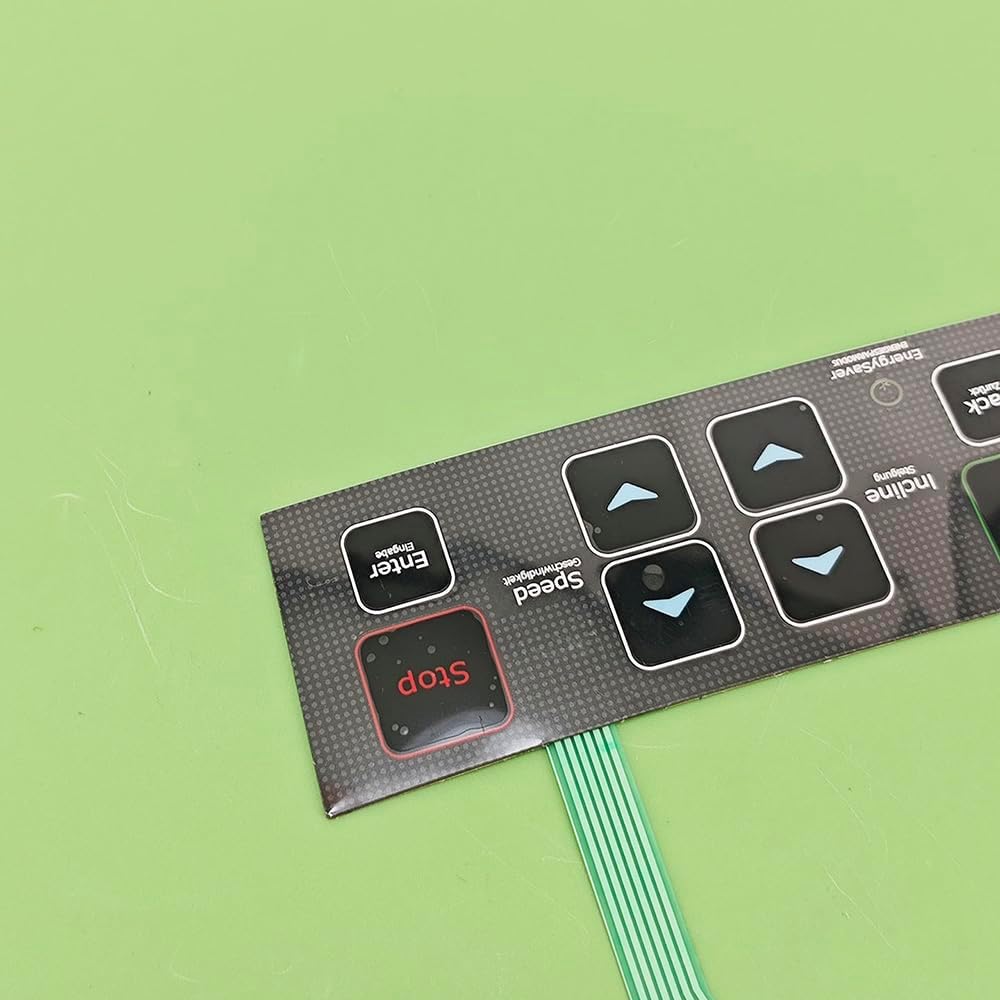 New Treadmill Button Panel Incline and Speed Button Film for Johnson TF20 T40 T80 T300 T4000 ID100 Vision