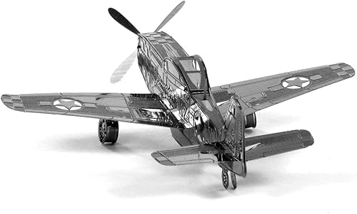 Miniatura 6 de Metal Earth P-51 Mustang 3D Kit de Modelo de Metal Paquete con Pinzas Fascinaciones