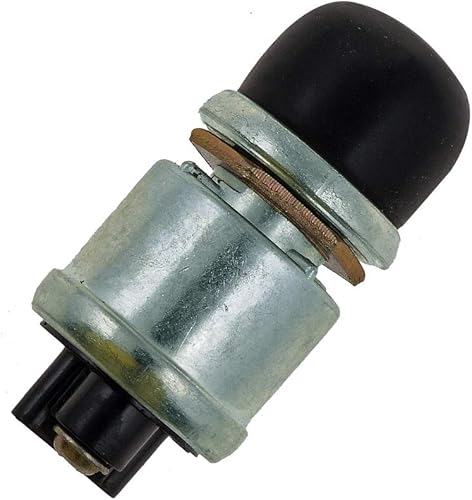 Miniatura 5 de Ampper - Interruptor de arranque momentáneo, interruptor momentáneo resistente para arranque de motor de 12 V, bocina, encendido de equipos