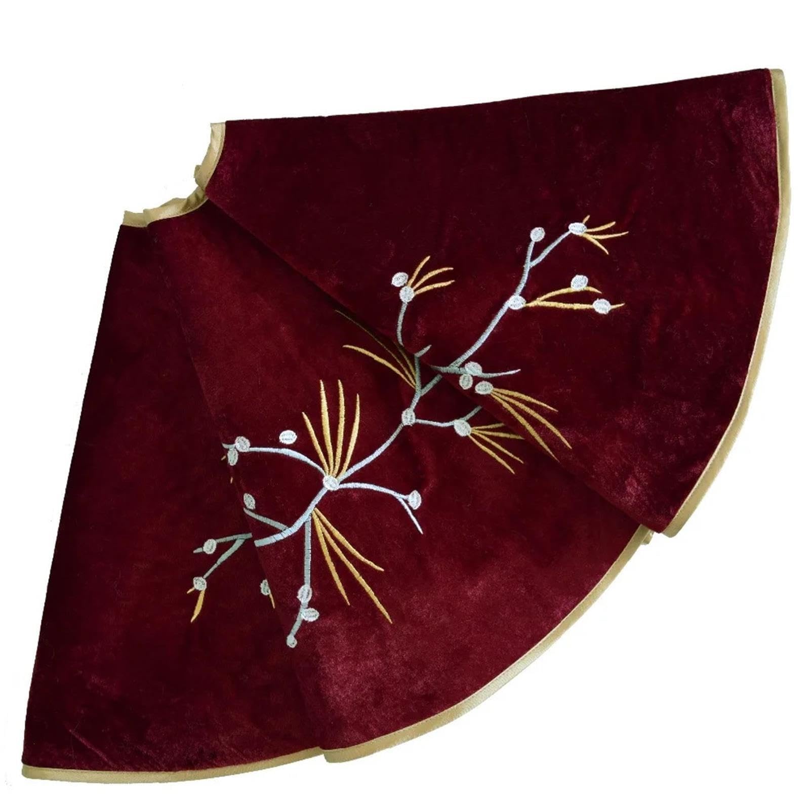 Tapis de Sapin Jupe de Sapin Noël en Velours