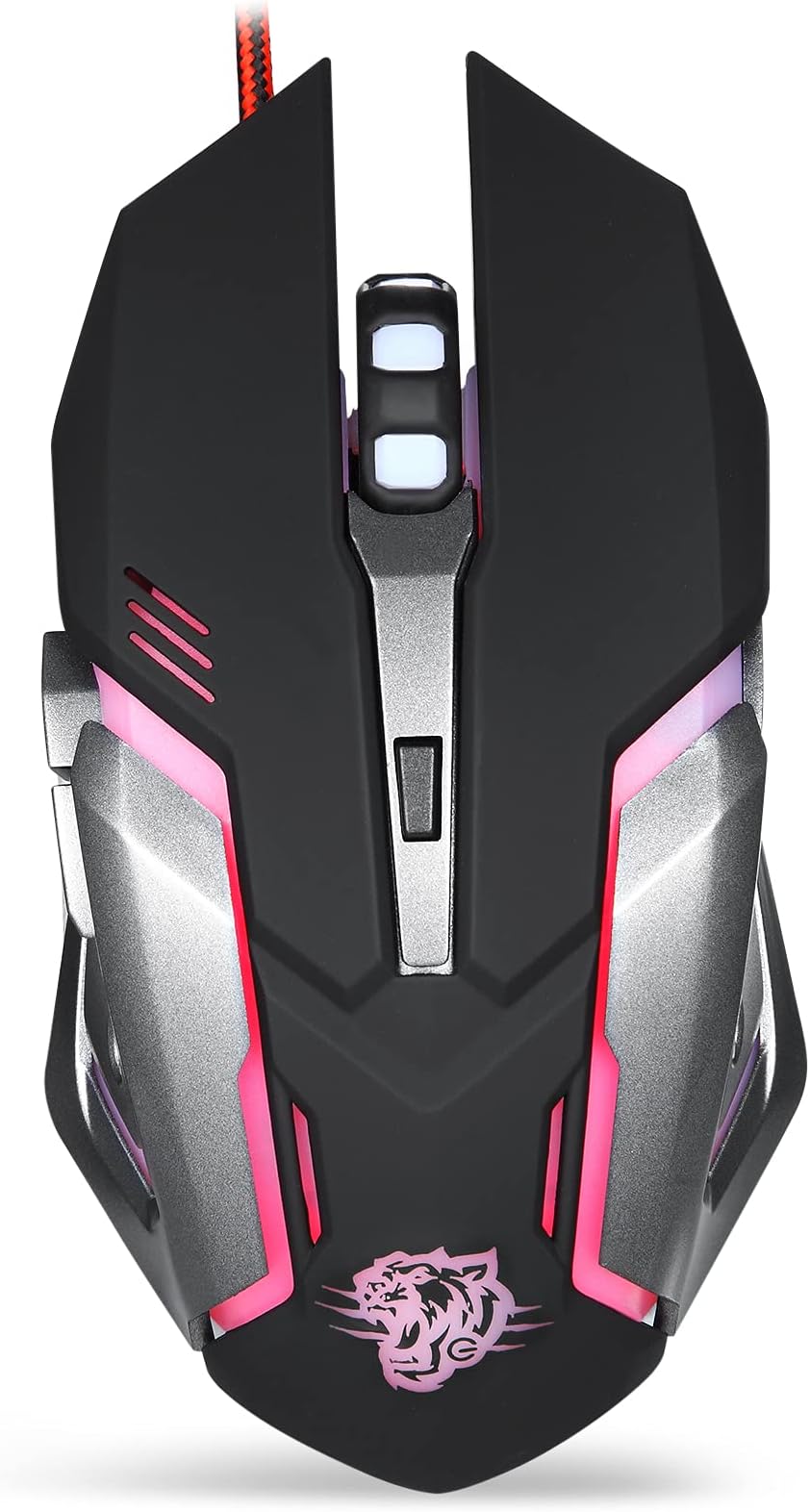ENTERGrenade Gaming Mouse with 6 Programmable Buttons, Lightweight and Upto 3200 dpi for Windows PC Gamers