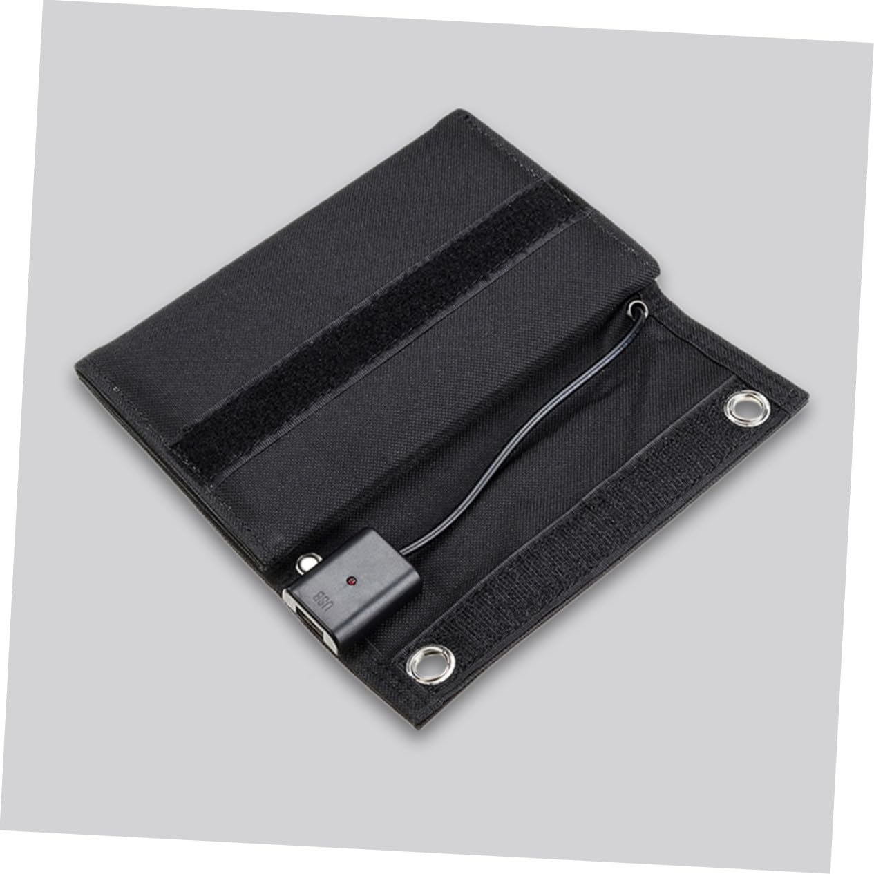 Cargador Solar Plegable de 15w y 6v Salida Usb, Panel Portátil de Abs Cobre Adecuado para Camping y Emergencias