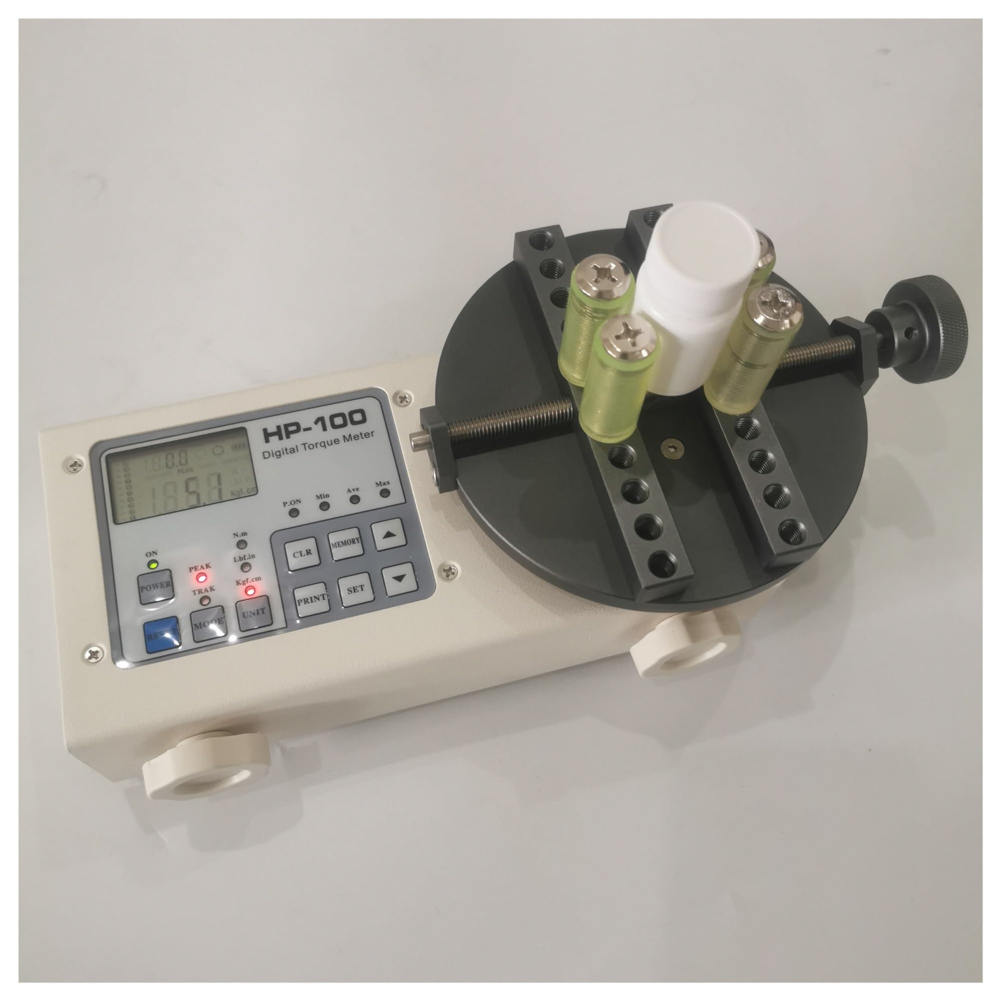 Llave dinamométrica, Medidor digital de torque for tapas de botellas, 100 kgf.cm/10 Nm(With software)