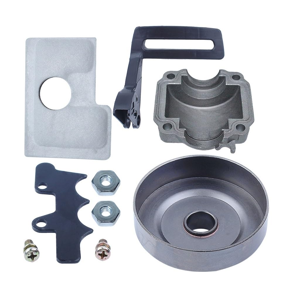 Kit de Filtro de Tambor de Embrague de Palanca de protección Delantera Apto for Herramientas y Equipos de jardinería de Cilindro S-TI-H MS180 MS170