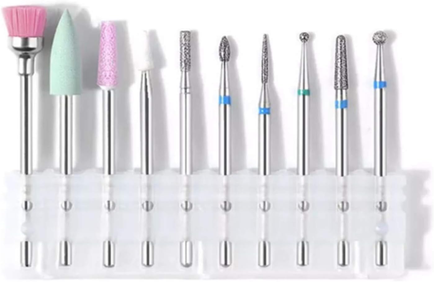 ETEREAUTY Nail Drill, Acrylic Nail Drill Machine, Electric Professional Efile Kit with 6 Pcs Nail Drill Bits, 66 Sanding Bands for Manicure Pedicure Polishing Shape