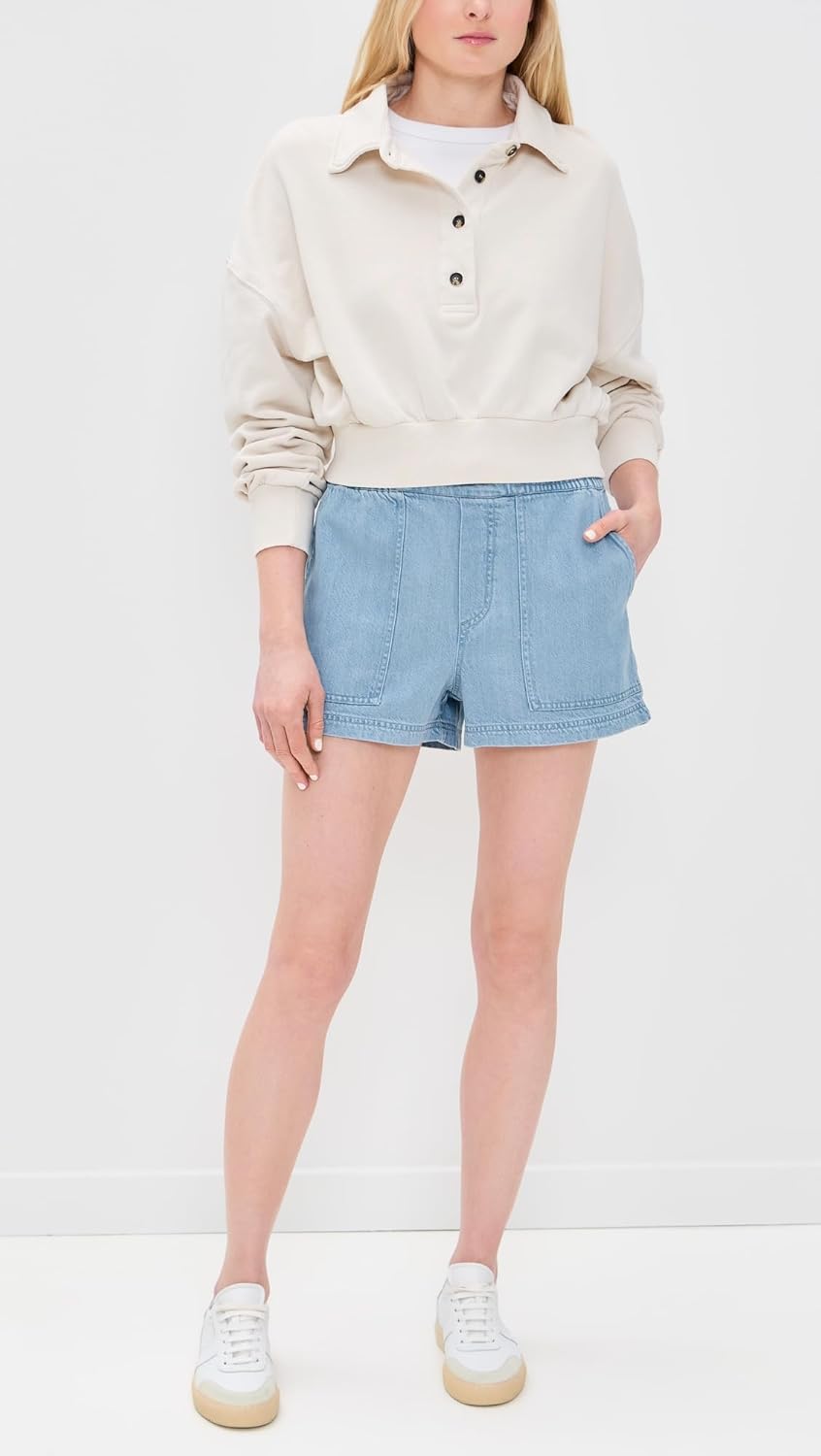 Z SUPPLY Women's Summerland Denim Shorts - Image 5