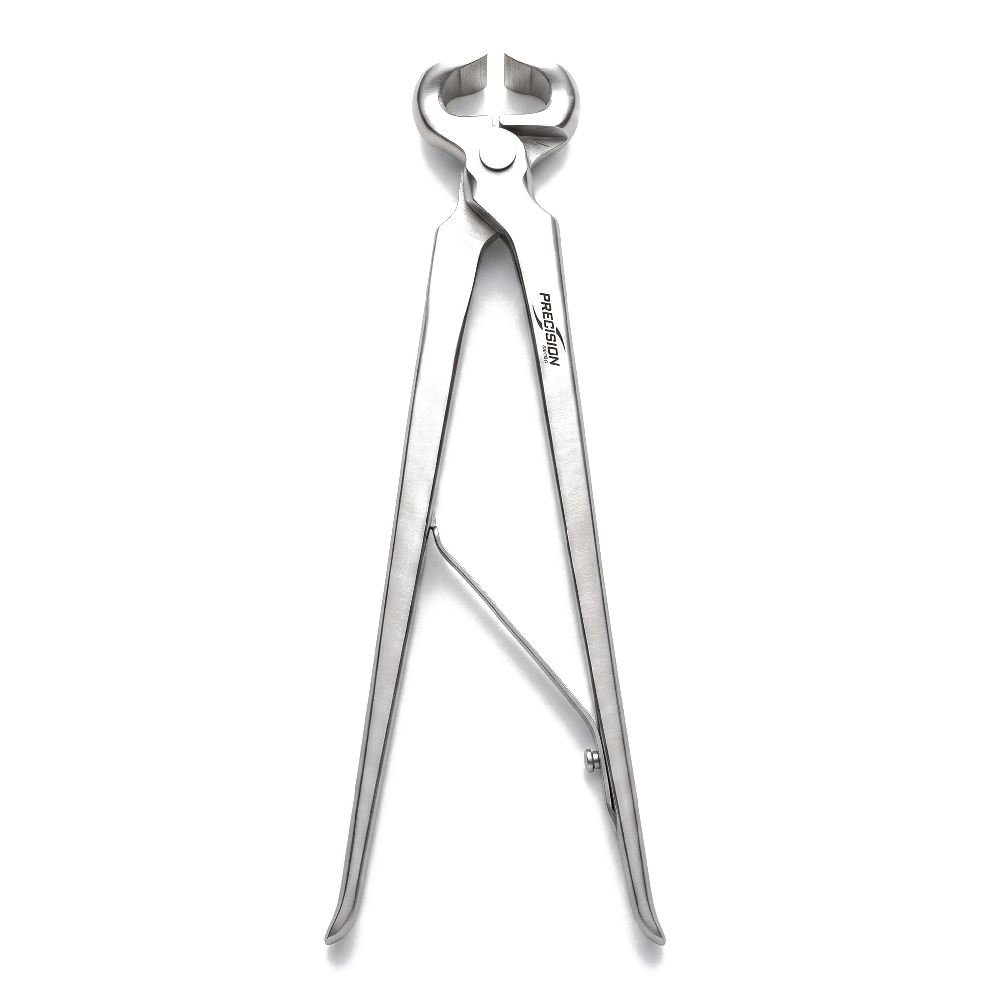Precision 12 inch Hoof Nipper Spring | Drop Forged Chrome Vanadium Steel | One-Handed Farrier Hoof Trimmer for Horses