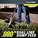 Greenworks 40V 14 inch String Trimmer, Battery Not Included, Tool Only, 2100202