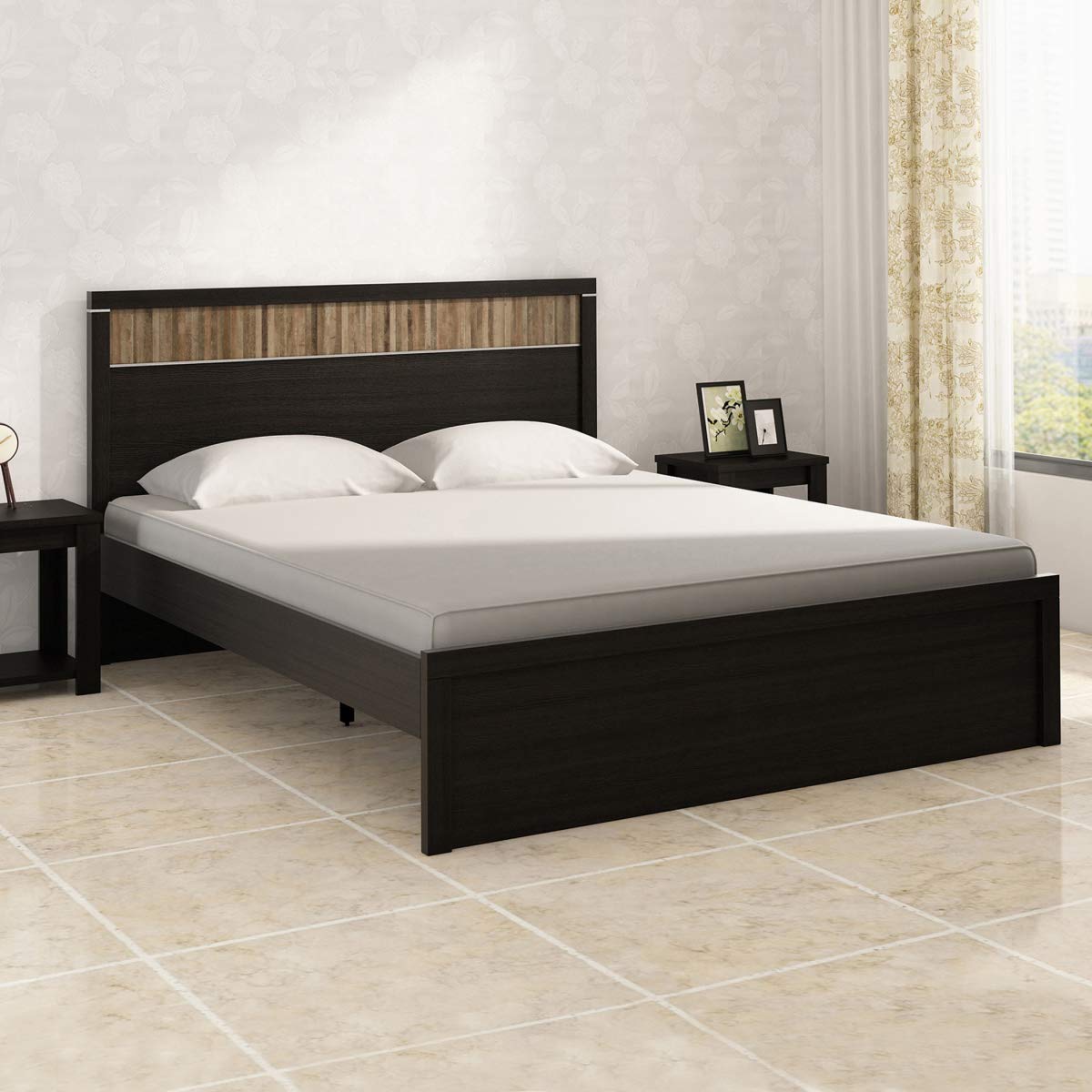 Home Centre Malta QueenSize Bed Amazon.in Home & Kitchen