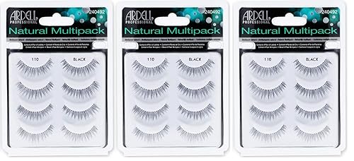 ARDELL Professional Natural Multipack (3 unidades) - 110 negro por Ardell