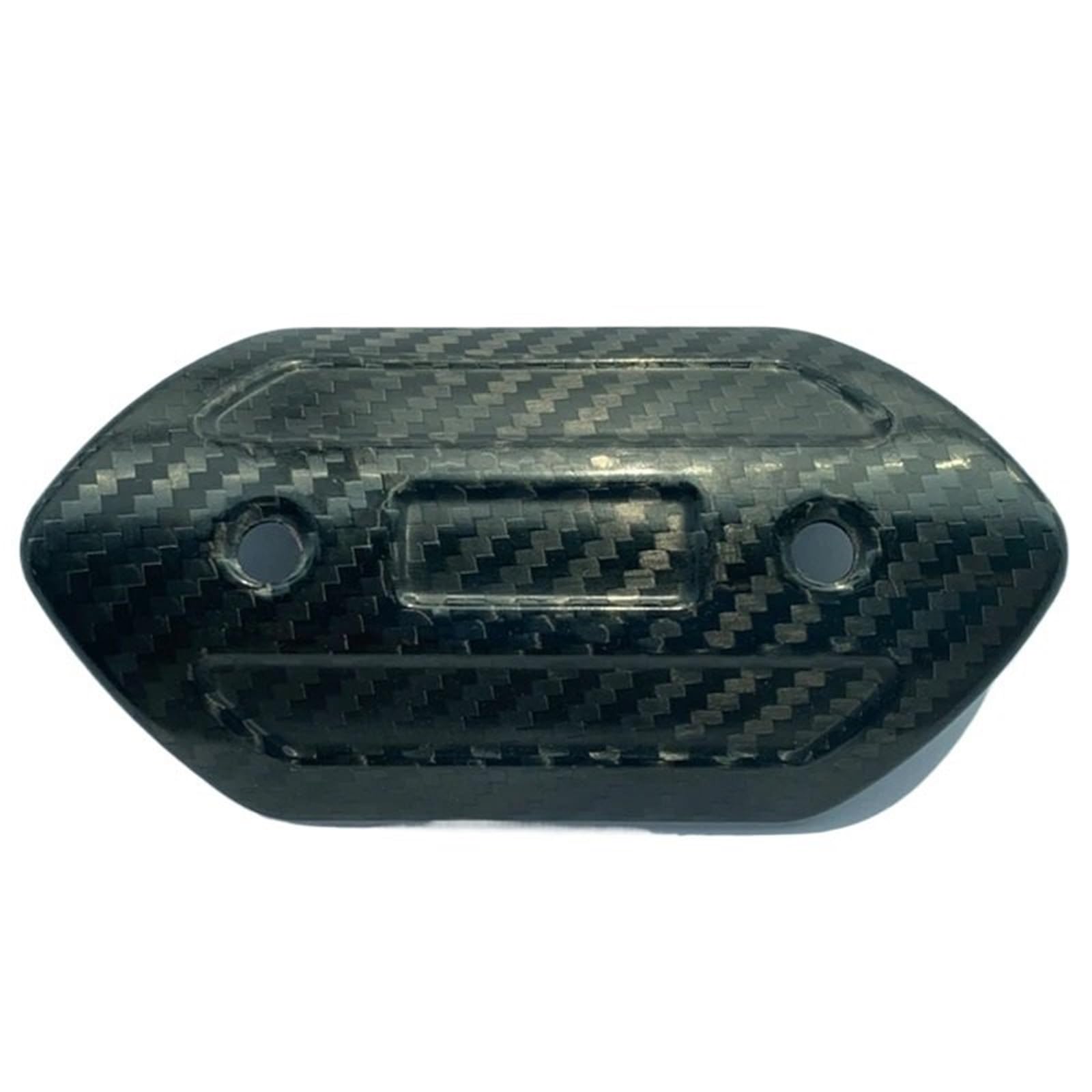 Scudo Termico Copertura protettiva anti-scottatura in fibra di carbonio per scarico moto universale,protezione anti-scottatura per scarico