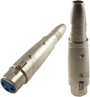 2 Pack XLR 3-Pin Female - 1/4