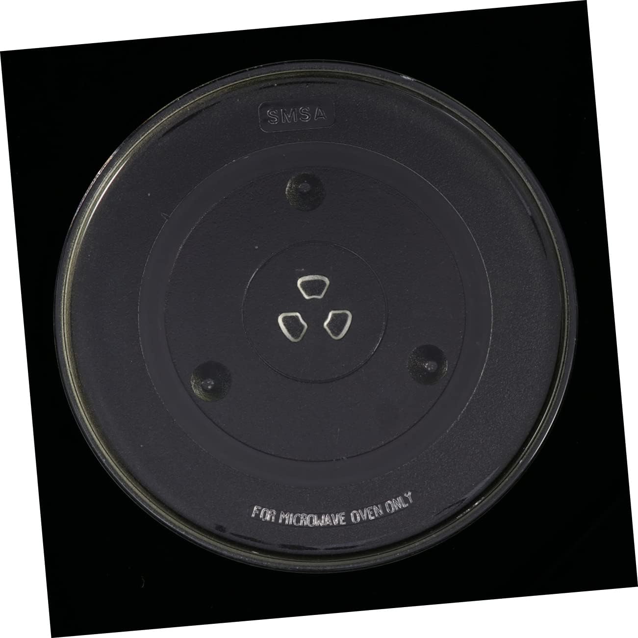 1pc Microwave Glass Turntable Plate Replacement Y-type Design for Easy Installation Home Microwaves Compatible Various Models Effortless Cleaning and Use
