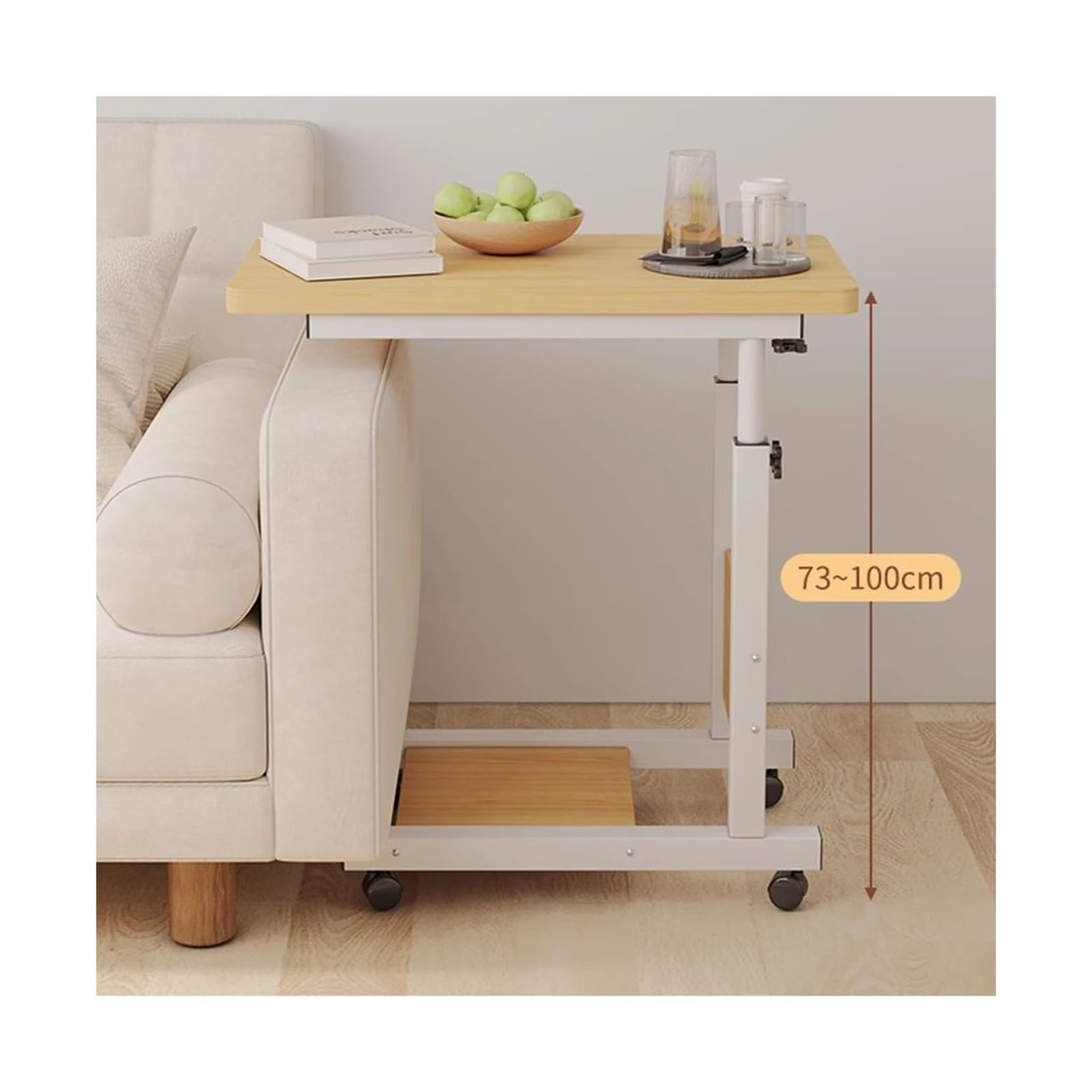 Scrivania per computer Scrivania for computer desktop Comodino mobile for camera da letto pieghevole regolabile for casa rinnovata con ruote