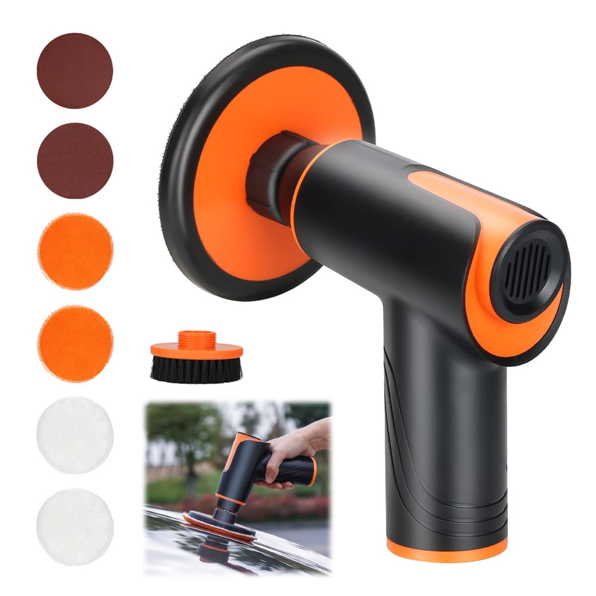 ※修理必要※ 電動ポリッシャー Amazon.co.jp: ワイヤレス電動ポリッシャー、車のスクラッチリムーバー