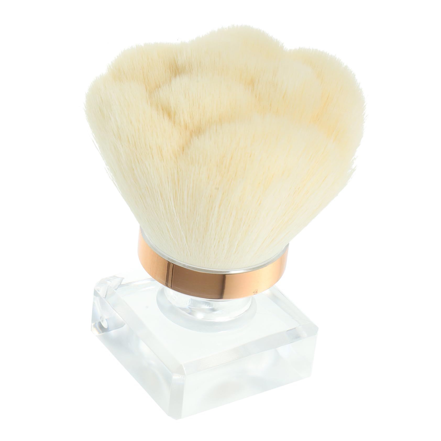 BUTIFULSIC Convenient Nail Dust Remover Brush Blush Brush Compact Makeup Set for Home Travel