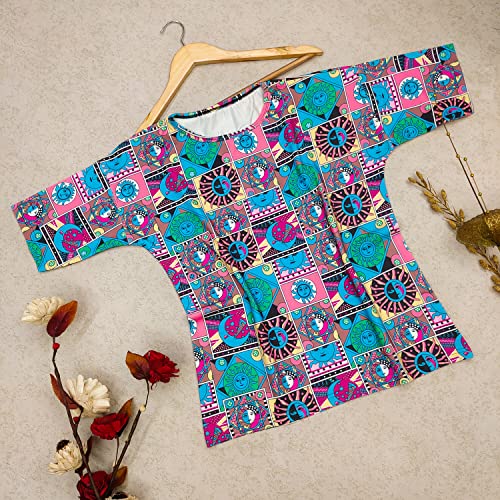 Image of Leriya Fashion Women's Rayon Solid Regular Fit T-Shirt
