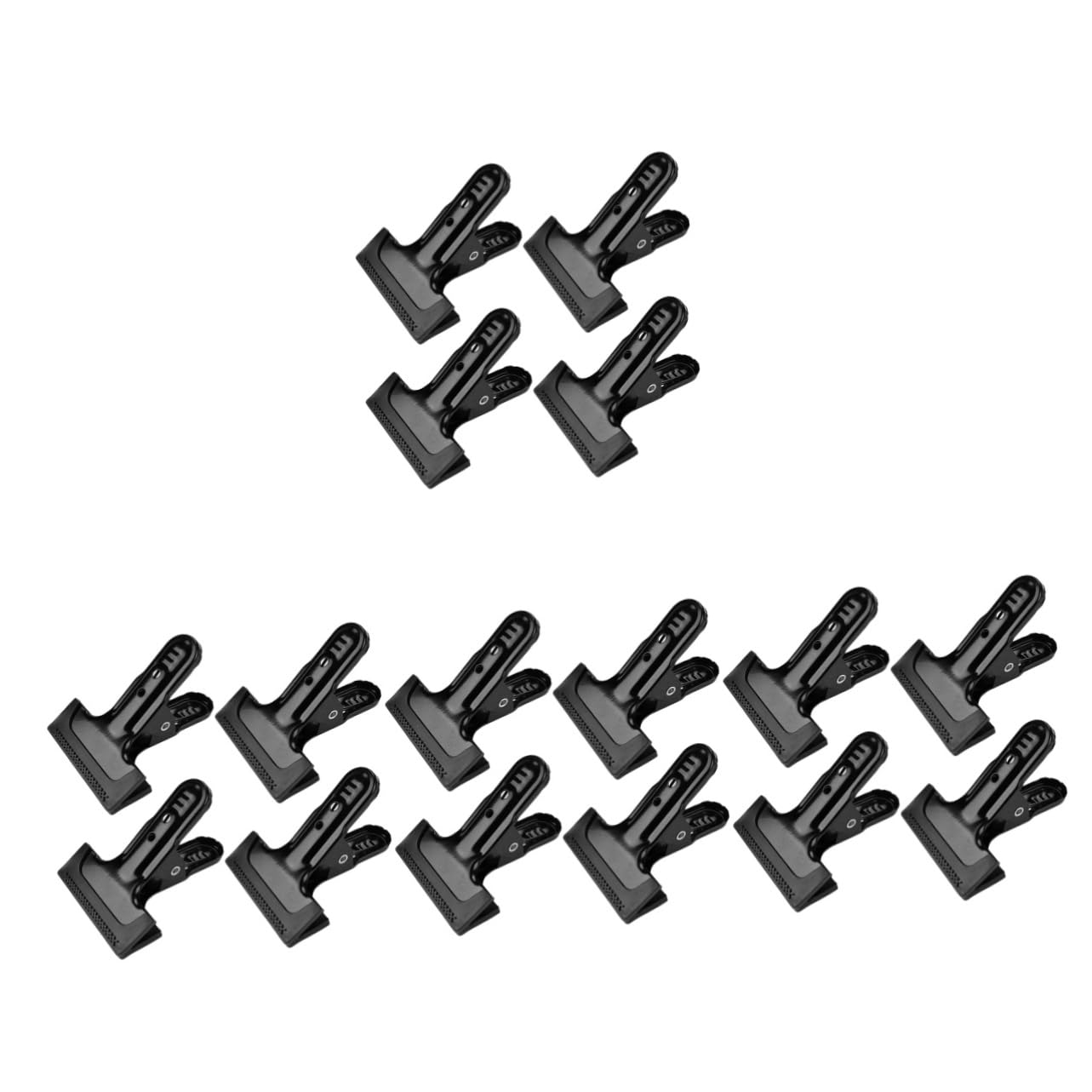 OSALADI 16pezzi Clip Per Fondali Fotografici Fissaggio Per Sfondo Stabile Design e Resistente Per Studio Fotografico e Traslochi