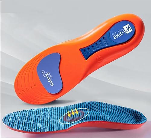 インソール 中敷き ダイエットインソール 姿勢矯正 姿勢 矯正 スポーツ 中敷 立ち仕事 疲れない 美脚 脚痩せ (オレンジ, 22.5cm〜23cm)