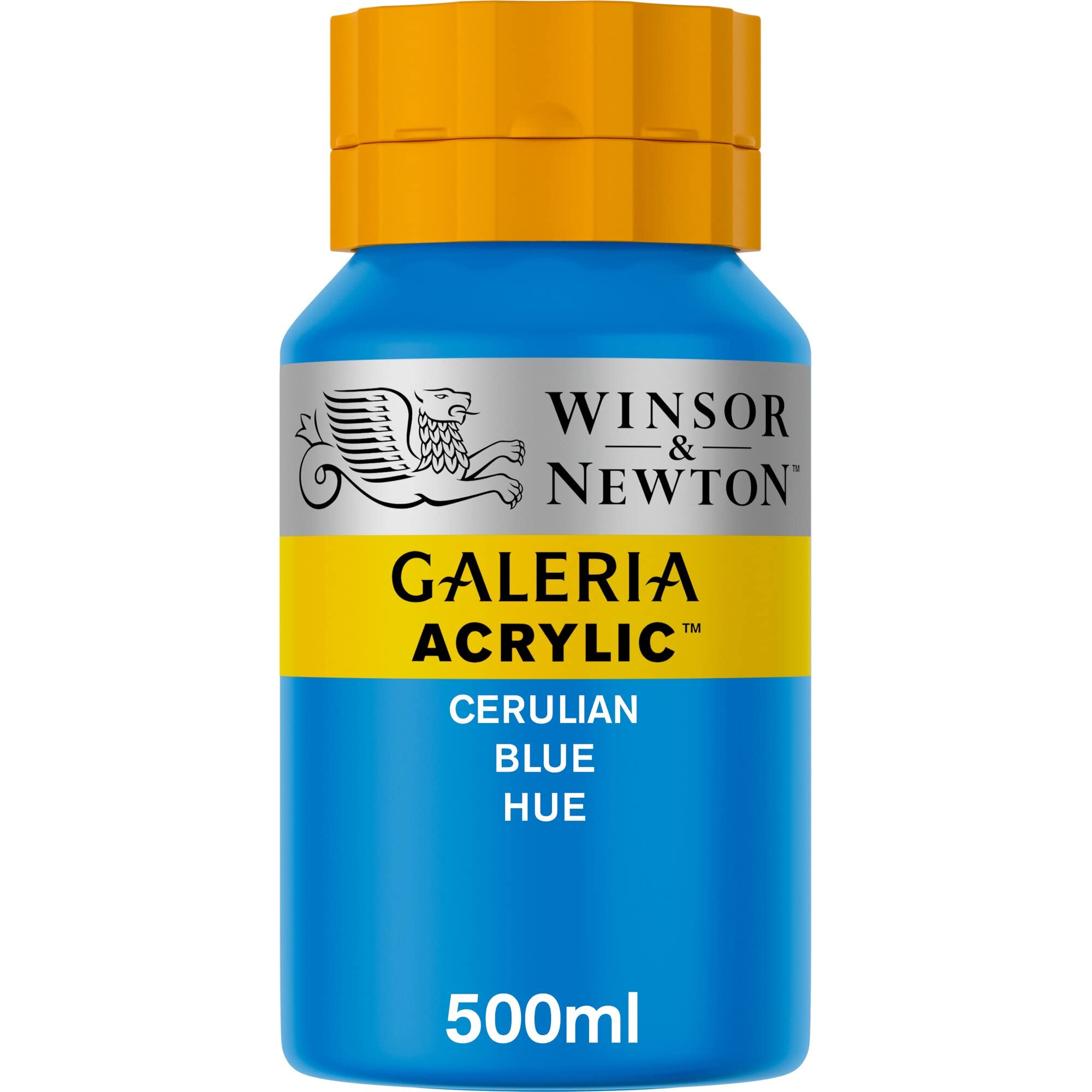 Winsor & Newton GALERIA ACRY Cerulean Blue Hue, 16.9 Fl Oz, 2150138