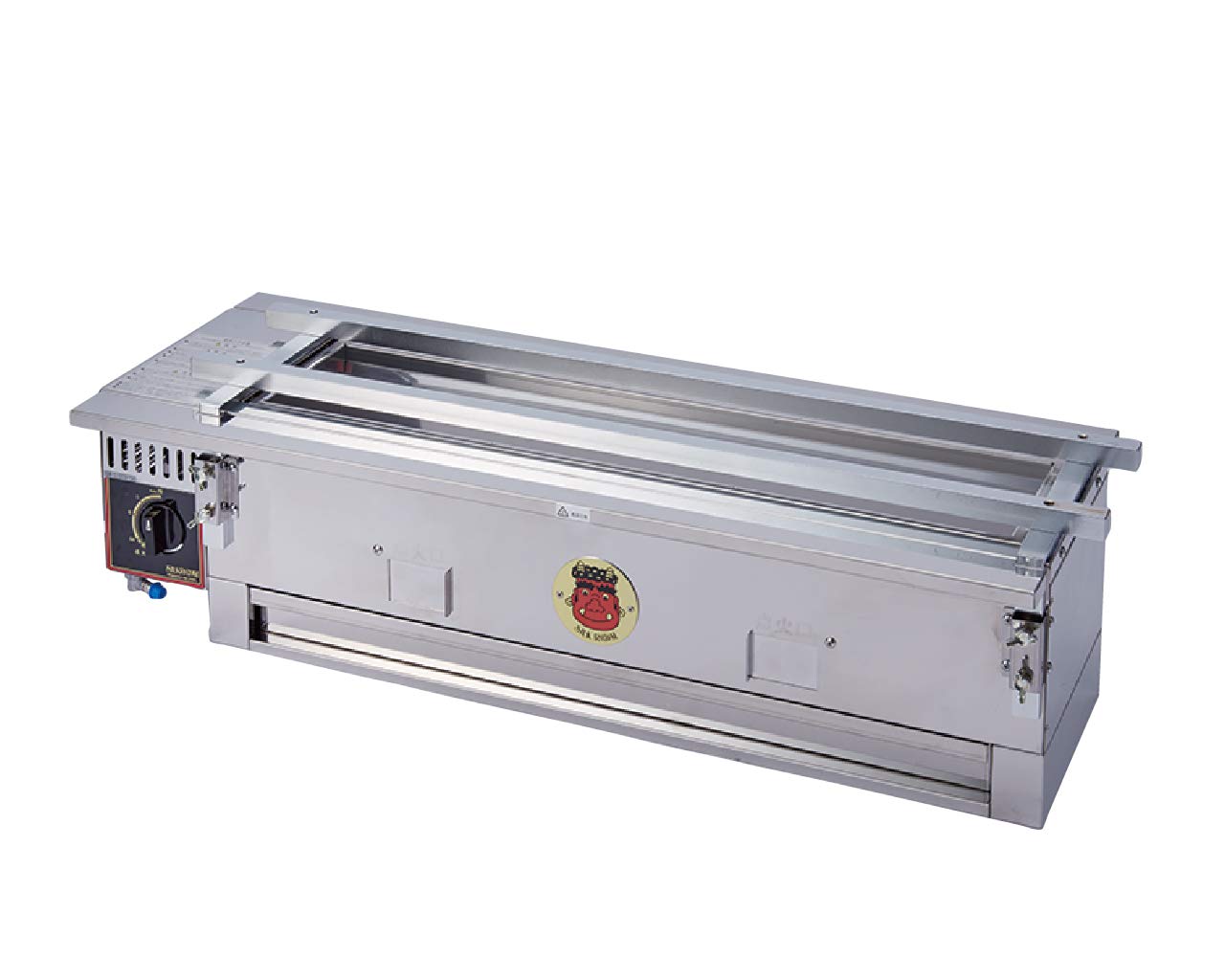炭火焼器（火起し）山岡金属 S-910赤鬼一家シリーズ 焼き鳥用焼物器